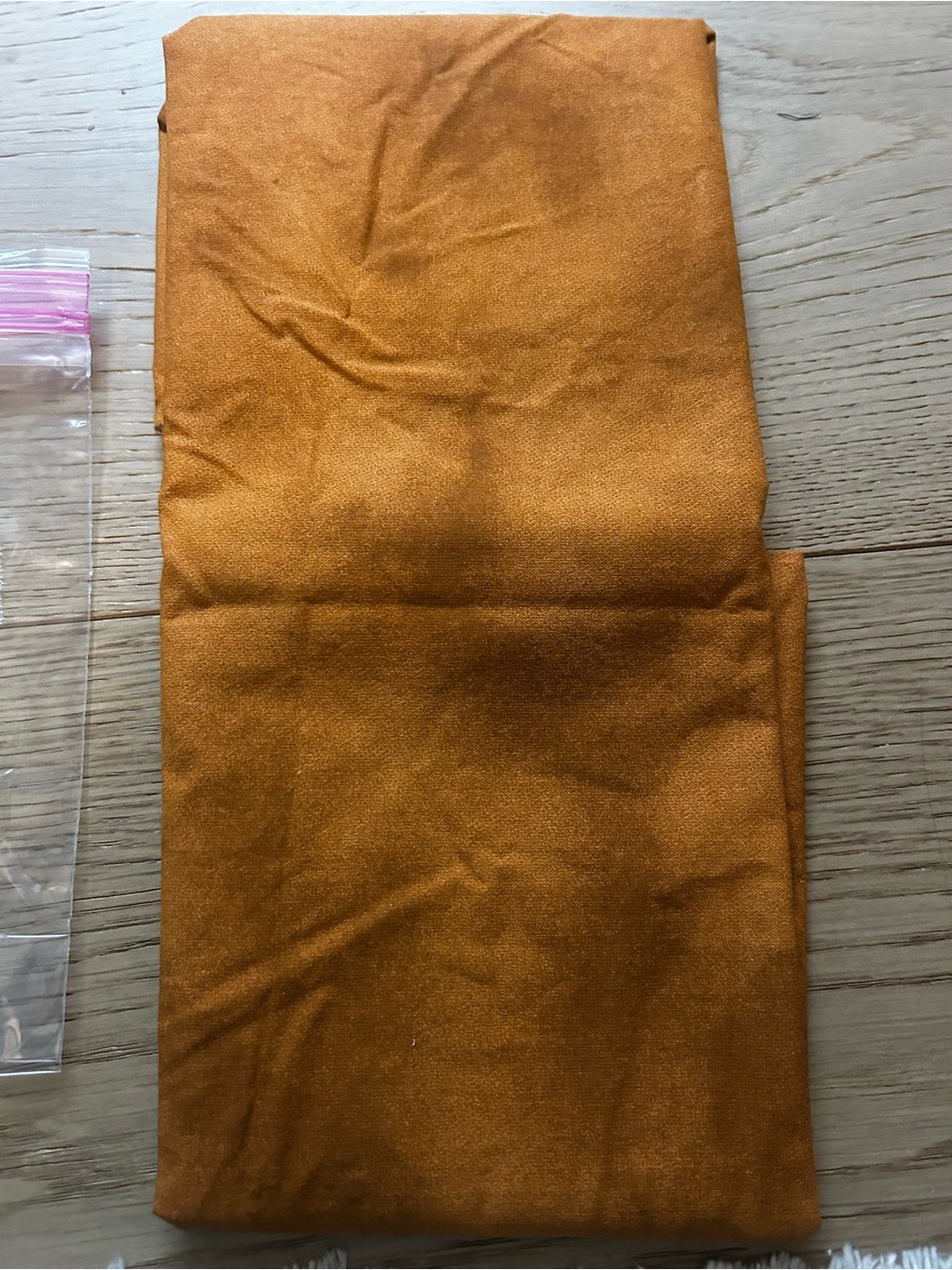 Marbled brown fabric